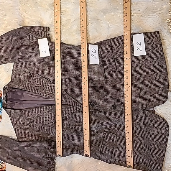 Roundtree & Yorke Men's Silk/Wool Blend Houndstooth Sports Jacket Size: 42R - Picture 7 of 13